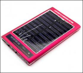 Портативный аккумулятор на солнечной батарее
